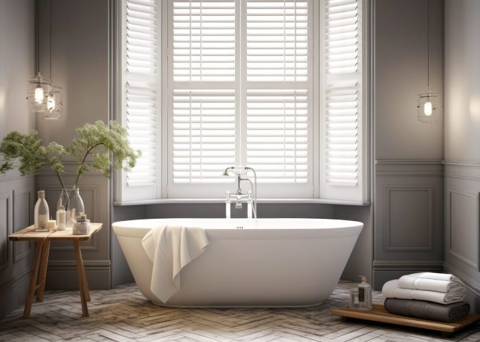 Bathroom Shutters for Large Windows