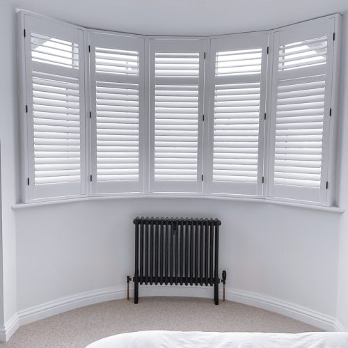 White Wooden Shutter