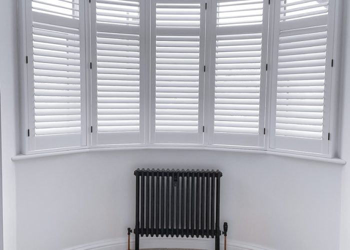 White Wooden Shutter